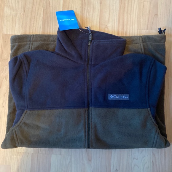 NWT!! Columbia zip up fleece men’s size small - Picture 1 of 4